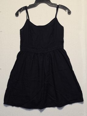 American Eagle Outfitters Black Spaghetti Strap Dress